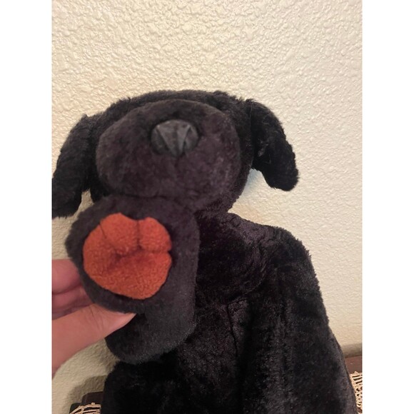 Rare Warm Whiskers Warming Black Labrador Plush - Picture 2 of 7